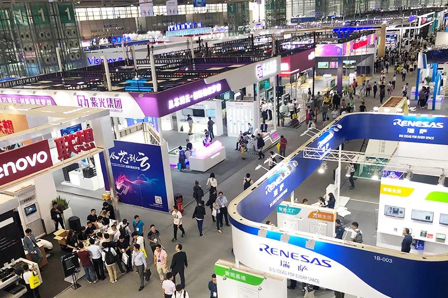 云里物里攜彩屏電子價簽亮相第七屆電子信息博覽會